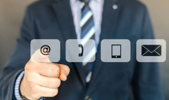 foto de persona que se registra