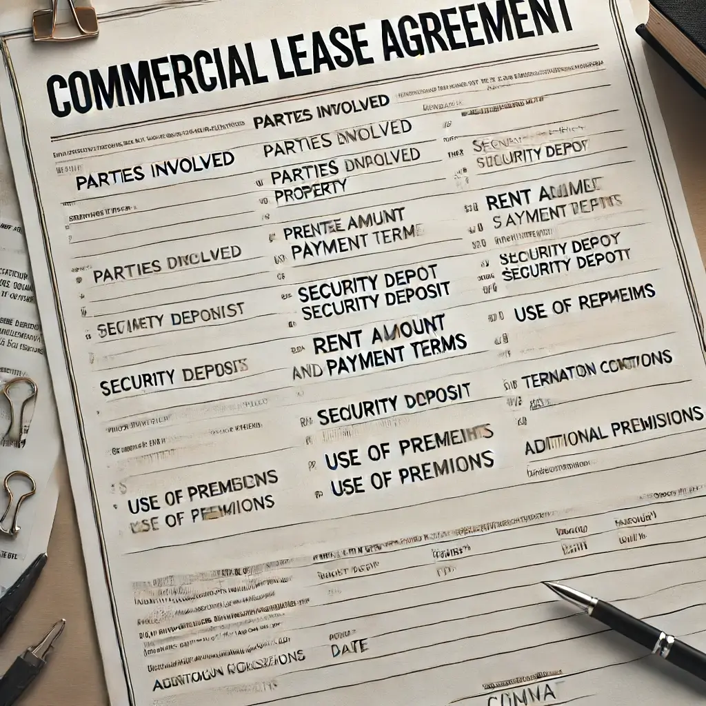 Contrato de Arrendamiento de Local Comercial formato